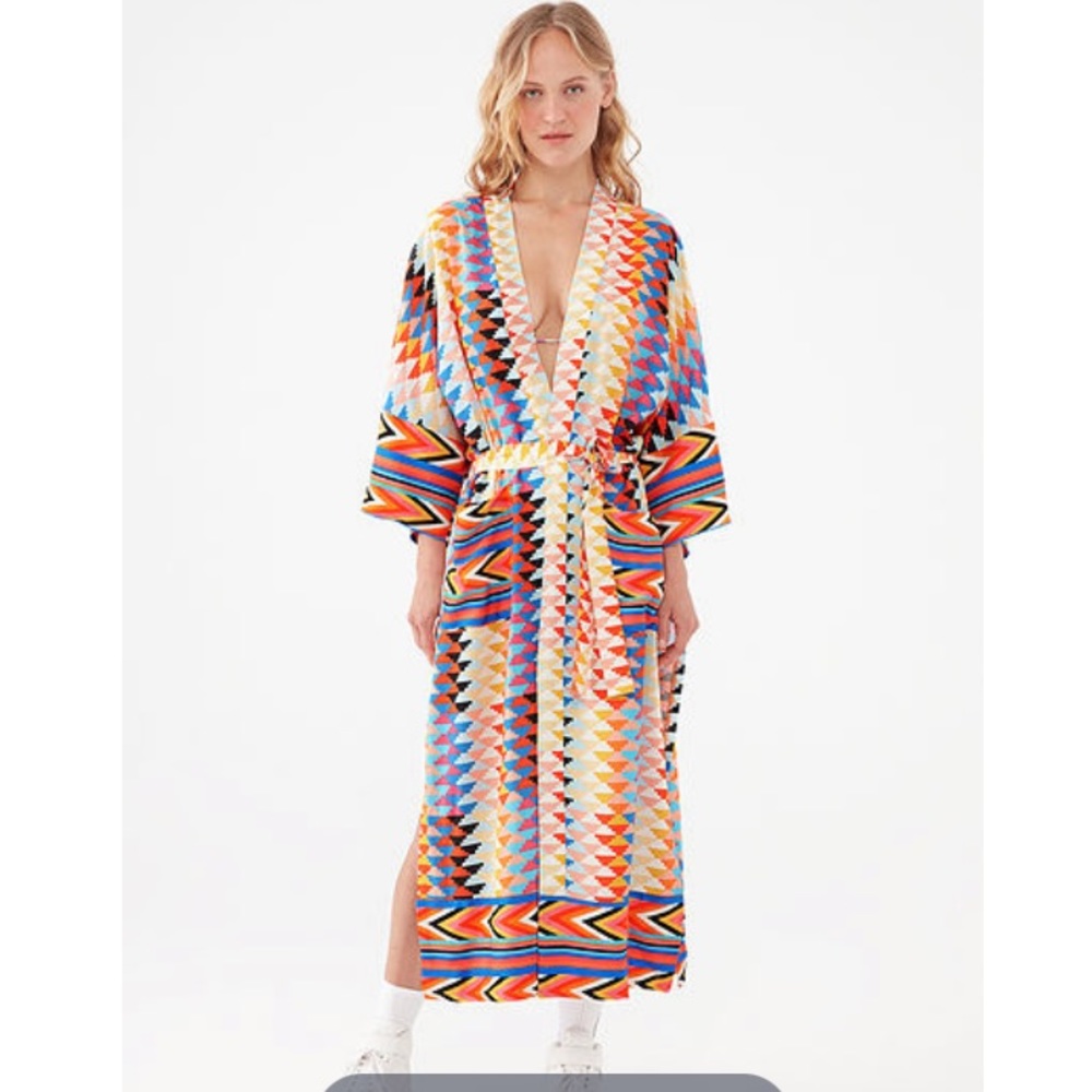 Multicolored Kimono - Picture 7 of 7